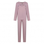 2 tk/komplekt Naiste &uuml;lemised p&uuml;ksid, &uuml;likond &Uuml;mara kaelusega, pikkade varrukatega, &uuml;hev&auml;rviline pluus, elastne v&ouml;&ouml;koht Slim Fit p&uuml;ksid igap&auml;evaseks kandmiseks spordiriietus M roosa