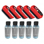 3/4/5 tk autoklaasi&otilde;li kile eemaldaja puhastusharjad triipudeta kauakestev kaitse Lihtne peale kanda vihmavastane klaasipuhastusplaat 3pcs