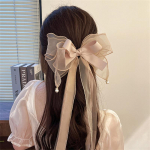 Super Immortal Juukseklambrid Naistele Suured kikis&otilde;lmega juuksen&otilde;elad T&uuml;drukutele &uuml;hev&auml;rvilised hobusesabaklambrid Juukseaksessuaarid Peakatted Kingitus roosa