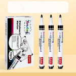 10 tk/komplekt Kustutatav tahvlimarker, tahvelmarker kriit, klaaskeraamika, kontoritarbed, koolikunsti marker, kirjatarbed must