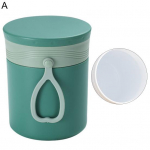 Tumbler Cup S&auml;ilitab v&auml;rskuse Roostevabast terasest pleekimata tee kohvikruus supipudel A valge