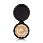 Dr. 3 Wrinkle Peel Cover Pact (contains whey protein / wrinkle care / thin, easy-to-eat compact), 1 pc, light beige / No. 21 black