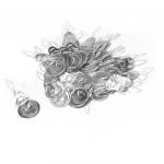 50 tk kaarn&otilde;ela keermega &otilde;mblusmasina k&auml;sitsi &otilde;mblusniidi t&ouml;&ouml;riist 50pcs