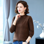Knitting Bottoms S&auml;rk Soe S&uuml;gis Talvine Kampsun Naiste Poolkaelusega Keerdlilled Pullover Kampsunid Pull Femme XXXL