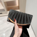 Uus mood naiste pulmapeo &otilde;htukotid Luksuslikud Bling Clutch rahakotid Naiste kett Crossbody &otilde;lakotid Naiste k&auml;ekotid