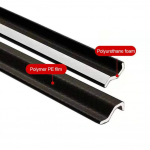 6/10M akustiline vaht akna tihendusriba korpuse akna tihendi jaoks helikindel vaht S ilmastikukindel ukse tihendi vahe t&auml;itelint 6m must