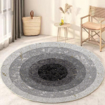 &Uuml;mmargused vaibad elutuppa Nordic Bedroom Decor Plush vaip suur p&otilde;randamatt paks salongivaip diameter 120CM