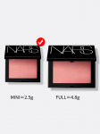 NARS Powder Blush 0.17 FL.OZ./4.8g Mini Size - Orgasm