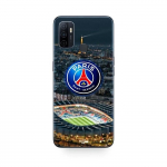 Coque Oppo A32 psg logo stade nuit tour eiffel Maniacase
