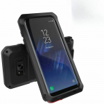 Galaxy S24 S23 S22 S21 S20 Note 20 Ultra S10 8 Plus Heavy Duty Armor metallist paaktelefoni korpuse p&otilde;rutuskindel tolmukindel kaitseraua kate Galaxy S8 (No Glass) must