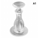 Silikoonist Mute Isekleepuv uksekork kaitseraua ukse imiuks Tagumine kinnitus seinakaitsed Peidetud uksehoidjad A1