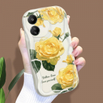 Armas koomiksimustriga kreemja tekstuuriga korpus, lainelise servaga pehme silikoonkaanega telefoni&uuml;mbris Xiaomi Redmi jaoks Redmi Note 11S puhas