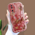 Armas koomiksimustriga kreemjas tekstuuriga korpus Lainelise servaga pehme silikoonkaanega telefoni&uuml;mbris Huawei Honor Infinix Tecno iPhone'i jaoks Infinix Hot 12 Play NFC puhas
