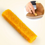 Praktiline naturaalne jalatsikustutuskumm Kummist plokist seemisnahast kingade puhastushooldus, saaste eemaldamine l&auml;ikiv p&uuml;hkimine, h&otilde;lpsasti kaasaskantav puhastusvahend 1PCS kollane