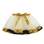 T&uuml;drukute loomade lipsudega printsessi k&auml;ev&otilde;ruga seelik L must