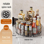 Multifunktsionaalne k&ouml;&ouml;gis p&ouml;&ouml;rlev maitseaineriiul - k&ouml;&ouml;gileti v&uuml;rtside hoiustamise korraldaja