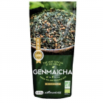 Th&eacute; vert bio et riz complet Genmaicha 400 g