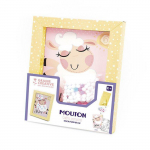 Cadre avec 2 cartes &agrave; d&eacute;corer - Kangourou / Mouton