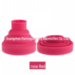 Kokkupandav teleskoop, silikoonist f&ouml;&ouml;ni kapuuts &ndash; mitmeotstarbeline tuuleotsik kuivatamiseks ja vormimiseks roheline