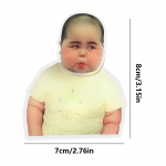 Naljakas Auto Armatuurlaua M&auml;nguasi Figuur Paksukesed V&auml;ikesed Lapsed Pead Raputav Kuju Laua Kaunistus Armas Elektriline Pead Raputav Lauakaunistus