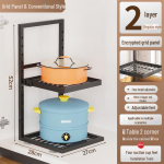 Mitmekihiline pottide hoiuriiul k&ouml;&ouml;gile, valamu alla ja t&ouml;&ouml;tasapindadele