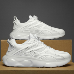 Kingad Mehed Tossud Meeste Vabaaja Meeste Kingad Tenis Tossud Treener V&otilde;istlus Hingav Mood Mokassiinid Jooksujalatsid Meestele Uus 39 valge