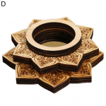 &Scaron;ikk Lotus Figurine Dekoratiivne erksav&auml;rviline deformeerimata D