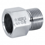 Silindri adapteri konnektori akvaariumi CO2 regulaatori emane M22x1,5 kuni isane G5/8