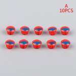 10 tk kraani k&auml;epideme tarvikud k&auml;epide ja k&uuml;lma vee m&auml;rgi l&uuml;liti punane ja sinine dekoratiivne silt