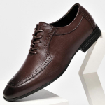 Ehtne Nahk Kingad Mehed Br&auml;nd Oxford Meeste Kingad Mood Luksuslikud T&ouml;&ouml;kingad Mehed Formaalne Kingad Elegantsed Pruudikingad K&otilde;rge Kvaliteet 37 pruun