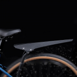 Universal Bicycle Rear Mud Guard, under Saddle Mudguard Mudflap, Portable Adjustable Bike