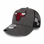 NBA Chicago Bulls New Era Shadow Tech Trucker m&uuml;ts lastele ja noortele, hall (53-55 cm) Mitmev&auml;rviline