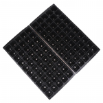 2 tk 50 rakku seemikute kandikud Plastikust aianduse idanemisalused Must seemikukonteiner Aiatarbed k&ouml;&ouml;giviljalillede jaoks