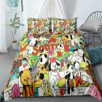 Metroid Kunst Tekikott Komplekt Ilma Linata King Queen Double Full Twin &Uuml;he Suurusega Voodipesukomplekt 140x210cm