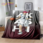 Kuroko korvpallianime multifilmi pehme pl&uuml;&uuml;sist tekk, flanelltekk elutuppa magamistuppa voodi diivan, pikniku abajas 30x40in