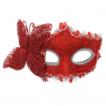 Liblikamask naistele pooln&auml;omask kivist aktsentidega Veneetsia mask kost&uuml;&uuml;mipidudeks Maskeraadid &ouml;&ouml;klubid