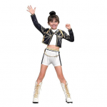 Poplauljate Cosplay Kost&uuml;&uuml;m Lavaesinemise Riietus T&uuml;drukute Tantsutrupi Riietus Lastele Halloweeni Karnevali Kost&uuml;&uuml;m Peokleit 150CM D