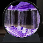 Enimm&uuml;&uuml;dav 3D liivakella maal: Loov elutoa kaunistus ja kineetiline dekoor kingitus 12-inch (25x26 cm) Plastic Base