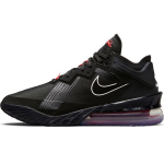 Nike LeBron 18 Low EP Bred Meeste Tennised Must Valge &Uuml;likoolipunane CV7564-001 40