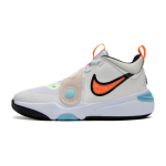Nike Team Hustle D11 GS CHBL Laste tossud White Sail Barely-Volt HF5735-181 38.5