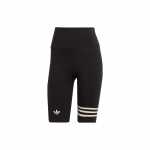 Adidas Originals Hot Girl Series Logotr&uuml;kiga Kolme Triibuga Kitsad &Uuml;hev&auml;rvilised Spordip&uuml;ksid Naiste P&uuml;ksid Must IB7325 L