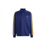 Adidas Originals kolme triibuga v&auml;rviplokkide pikkade varrukatega polos&auml;rk meestele &Uuml;laosad Tume-sinine IM4457 XS