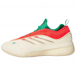 adidas Dame 9 Egg Nog Unisex Tossud Kreemjas Kahvatu-Vanill L&auml;bipaistev-Roheline JH6627 42