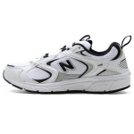 New Balance 408 Mugav Kangas Nahk Vastupidav Hingav Kerge Madala S&auml;&auml;rega Jooksujalatsid Unisex Tossud Valge Must ML408I 36