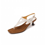 Moodsad k&otilde;rged kontsad Naiste sandaalid Klipiga varvastele Moodsad kingad 2025 Trend Suvepidu Uued pumbad Kingad Rannakleit K&auml;imine Mujer De Zapatillas 34 beež