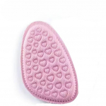 1 paar pehmeid esiosa padjandeid k&otilde;rge kontsaga kingadele, libisemiskindlad poolsisetallad, mugavad esiosa padjad jalgade hooldamiseks roosa
