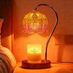 Romantiline aroomiteraapia vaha sulatamise lamp K&uuml;&uuml;nla sulatamise lamp Magamistoa vaha sulatamise lamp Taimeriga h&auml;mardatav aroomiteraapia lamp l&otilde;hn S&uuml;nnip&auml;evakingitus D