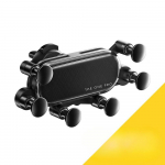 Six Points Gravity autotelefoni hoidik Air Vent Clip GPS-i kinnitusalus iPhone 14 Samsung Xiaomi nutitelefoni hoidiku tugi
