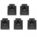 5 pcs Black Oxide Finish T Slot Nuts M16 Threads Fit Into T slots In Machine Tool Tables