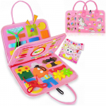 V&auml;ikelapse h&otilde;ivatud laud Montessori M&auml;nguasjad &Otilde;ppimine Haridustegevused Reisim&auml;nguasi Dinosaurus Riietus Sensoorne Eluoskus Seljakott